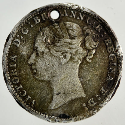 1886 Victoria Threepence Silver Coin | Fine Collectable Grade