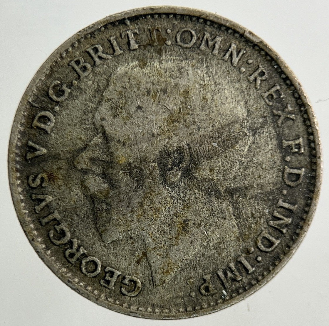 1921 George V Threepence Silver Coin | Collectable Grade