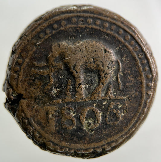 1805 Ceylon 1/12 Rixdollar Coin | Collectable Grade