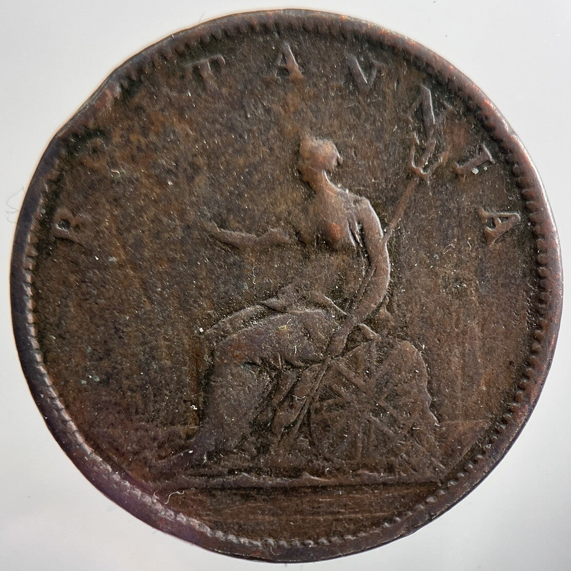 1807 George 3rd III Half - Penny British Coin | Collectable Grade | a3358