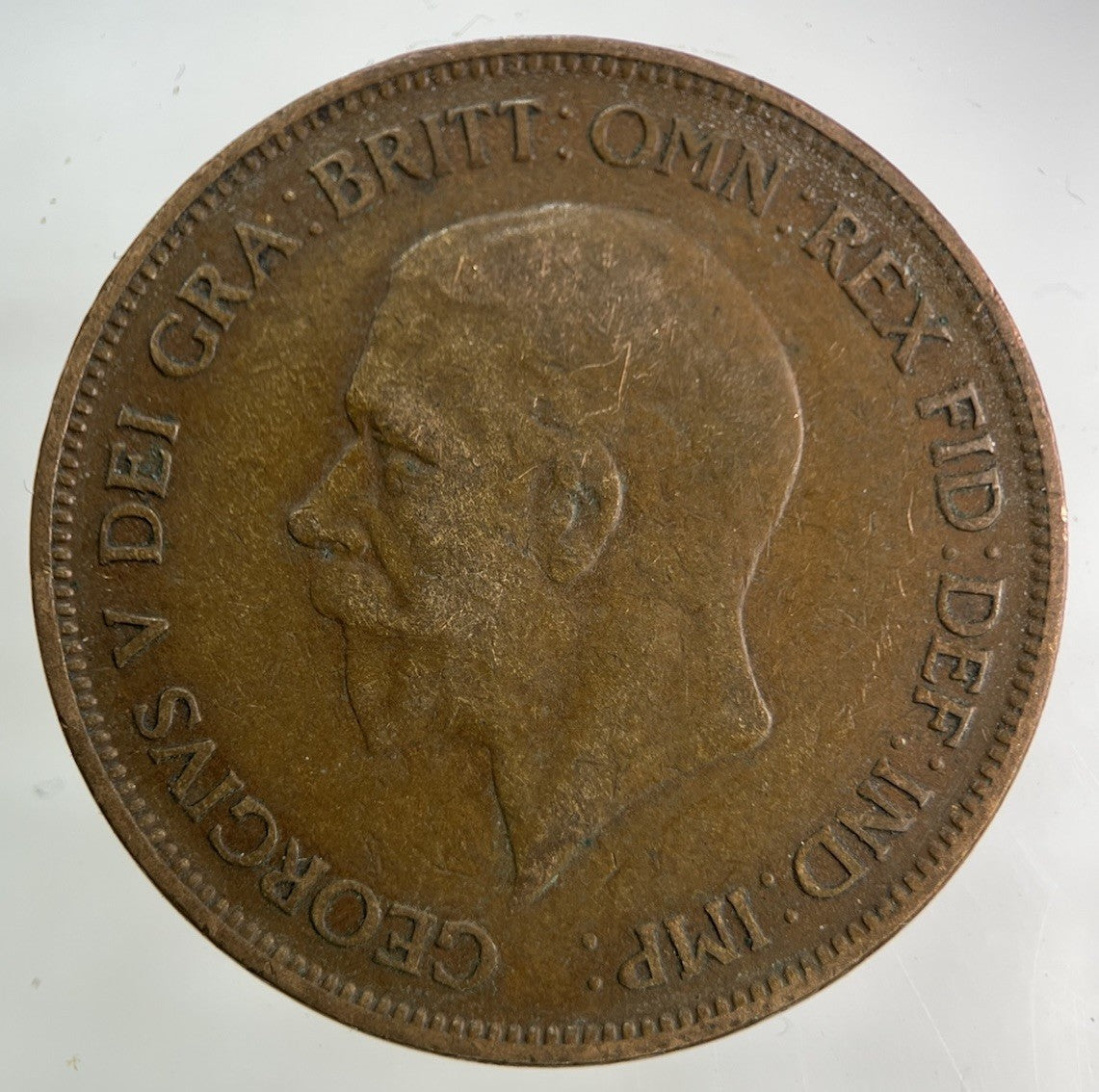 1928 George V One Penny Coin | Collectable Grade