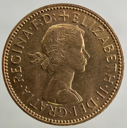 1966 Elizabeth II 2nd Half - Penny Coin | Very Fine Grade