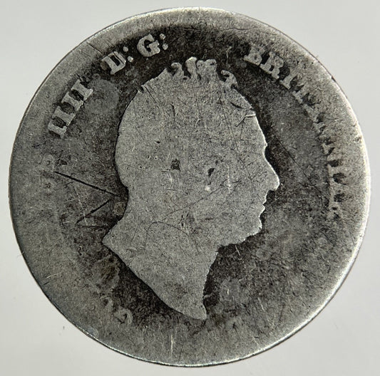 1836 William IV Groat Four - Pence Silver Coin | Collectable Grade