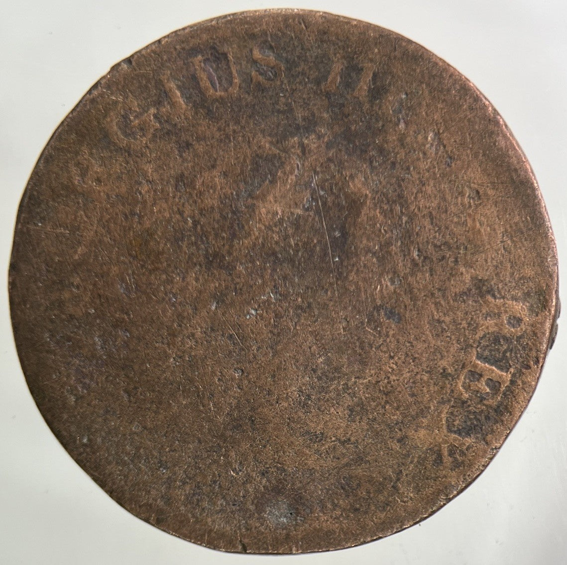 1806 Irish Half - Penny Coin | Fair Grade