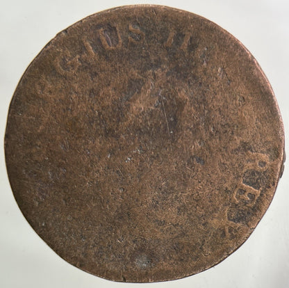 1806 Irish Half - Penny Coin | Fair Grade
