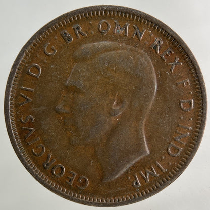 1942 Australia Half - Penny Coin | Fine Collectable Grade