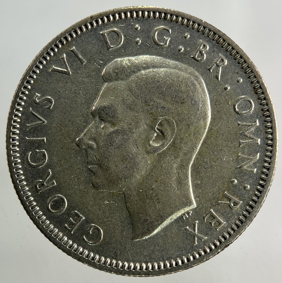 1943 George VI Shilling Silver Coin | Fine Collectable Grade