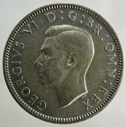 1943 George VI Shilling Silver Coin | Fine Collectable Grade