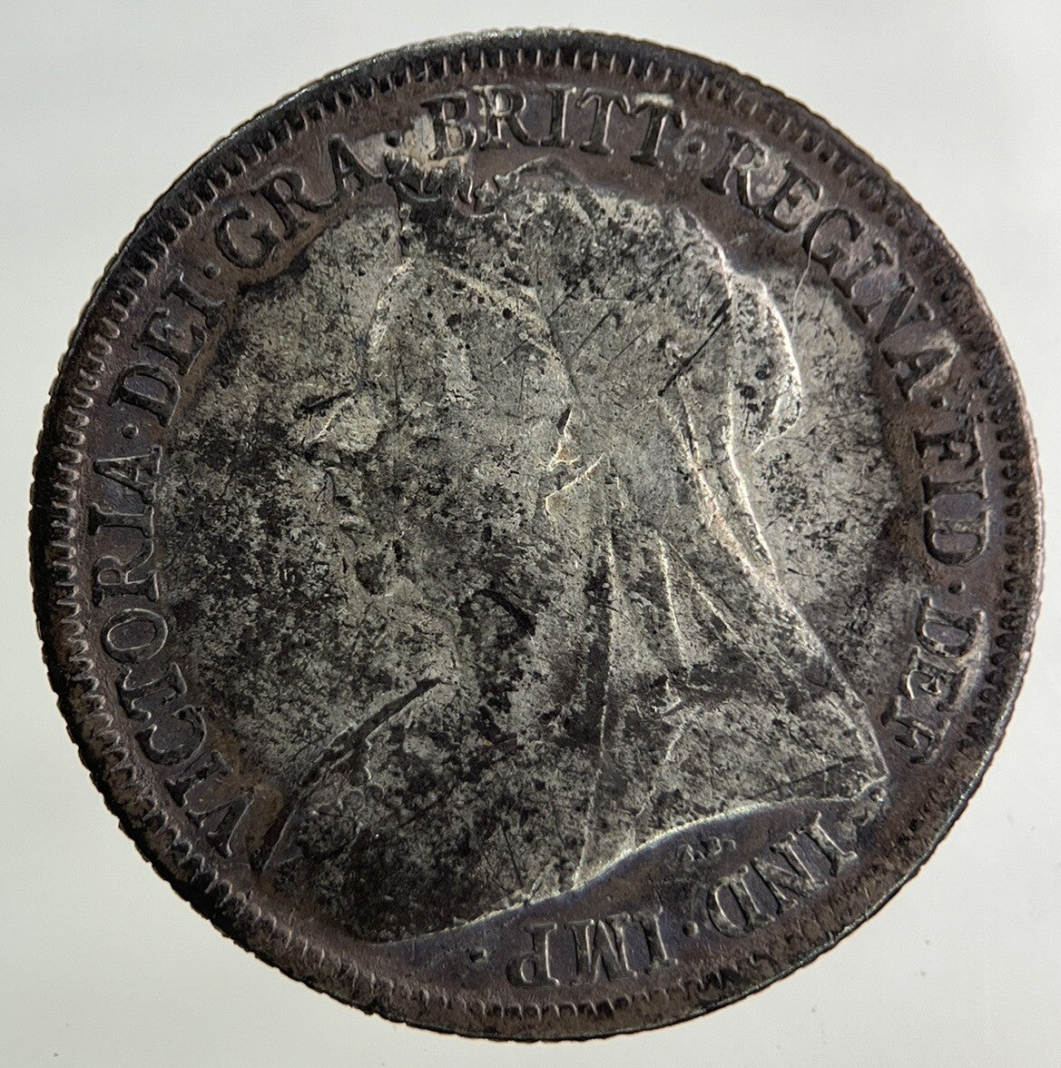 1899 Victoria Shilling Silver Coin | Fine Collectable Grade