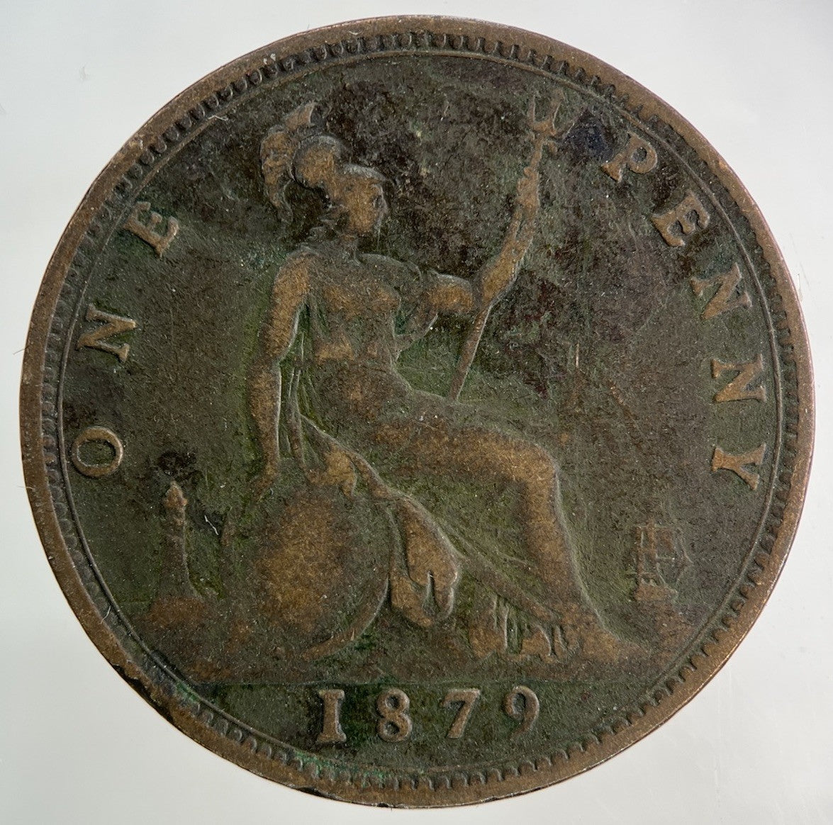1879 Victoria One Penny Coin | Collectable Grade