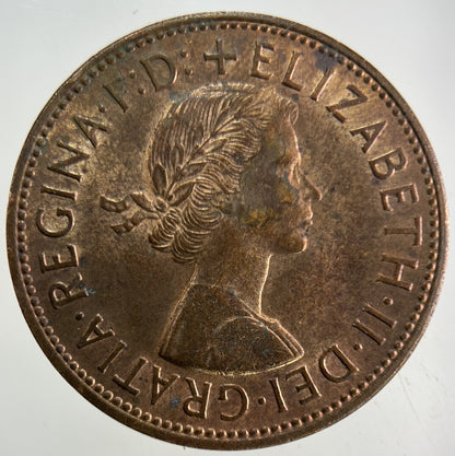 1965 Elizabeth II 2nd One Penny Coin | Fine Collectable Grade