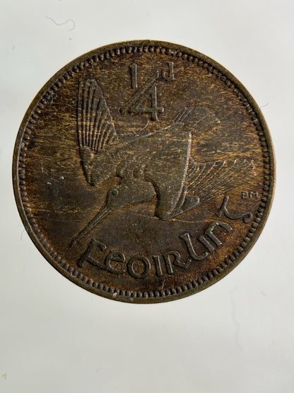 1935 Irish 1/4d Farthing Coin | Very High Grade