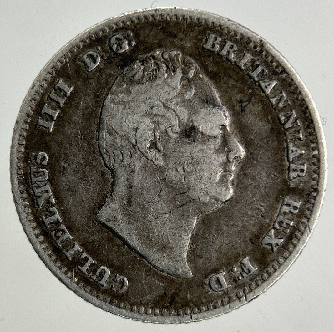 1836 William IV Groat Four - Pence Silver Coin | Fine Collectable Grade