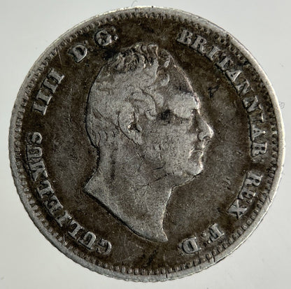 1836 William IV Groat Four - Pence Silver Coin | Fine Collectable Grade