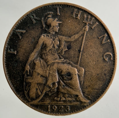 1923 George V Farthing Coin | Collectable Grade