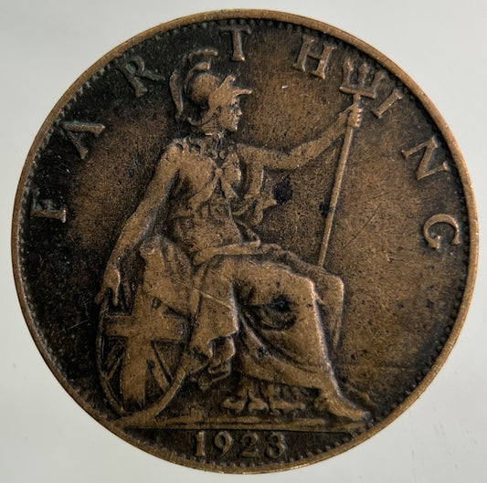 1923 George V Farthing Coin | Collectable Grade