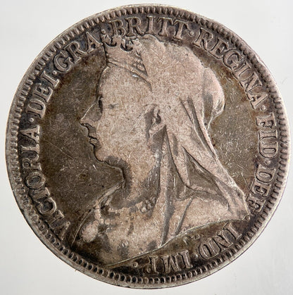 1897 Victoria Florin Silver Coin | Fine Collectable Grade | a9086