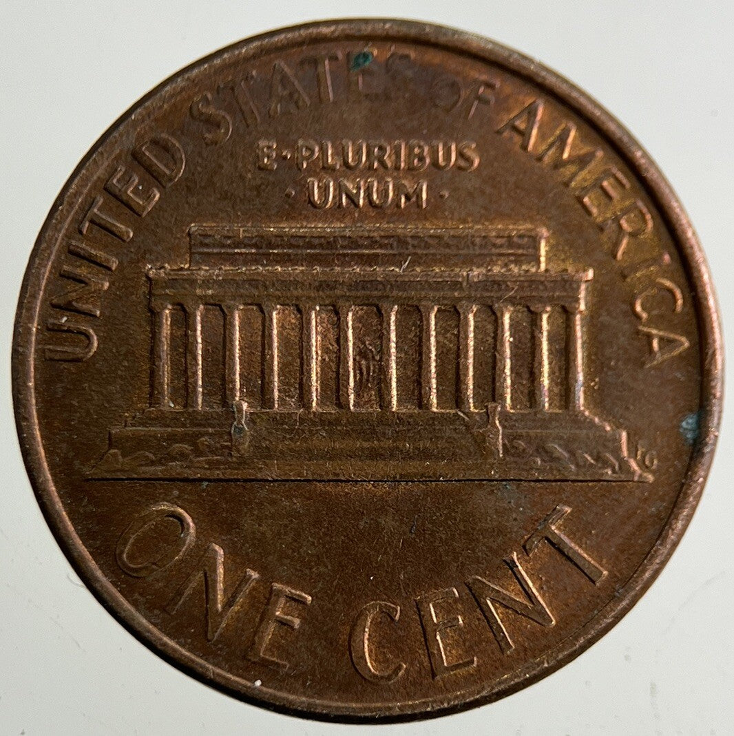 1986 - D US USA Lincoln One Cent Coin | Fine Collectable Grade