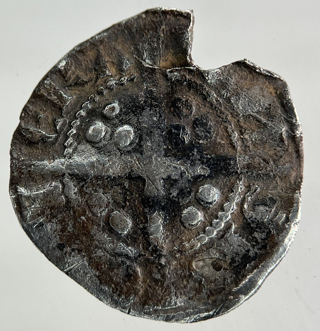 1280 - 1304 John II 2nd d’Aveses Sterling Hainaut Belgium Silver Hammered Coin