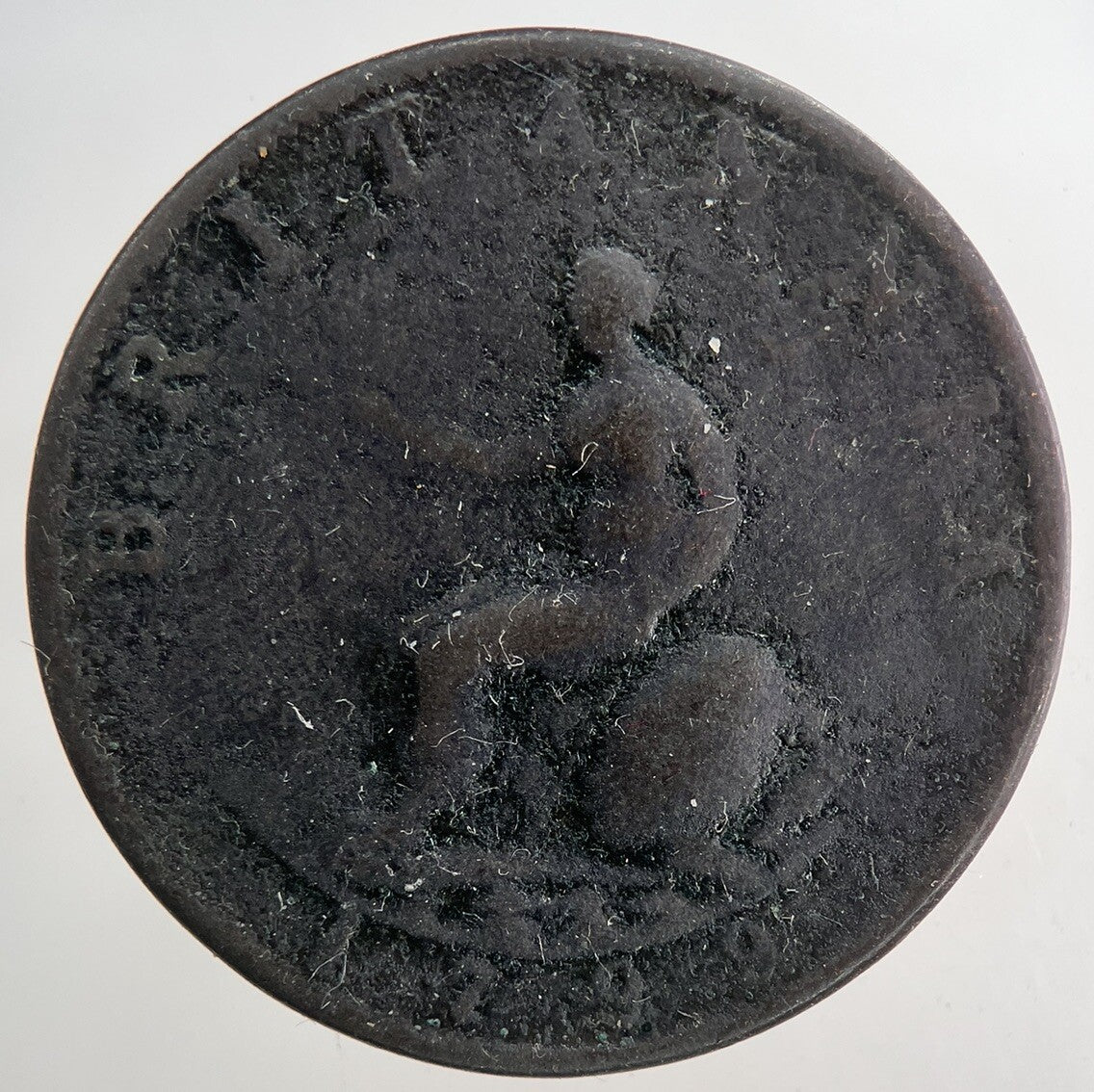 1799 George 3rd III Half - Penny British Coin | Collectable Grade | a9354