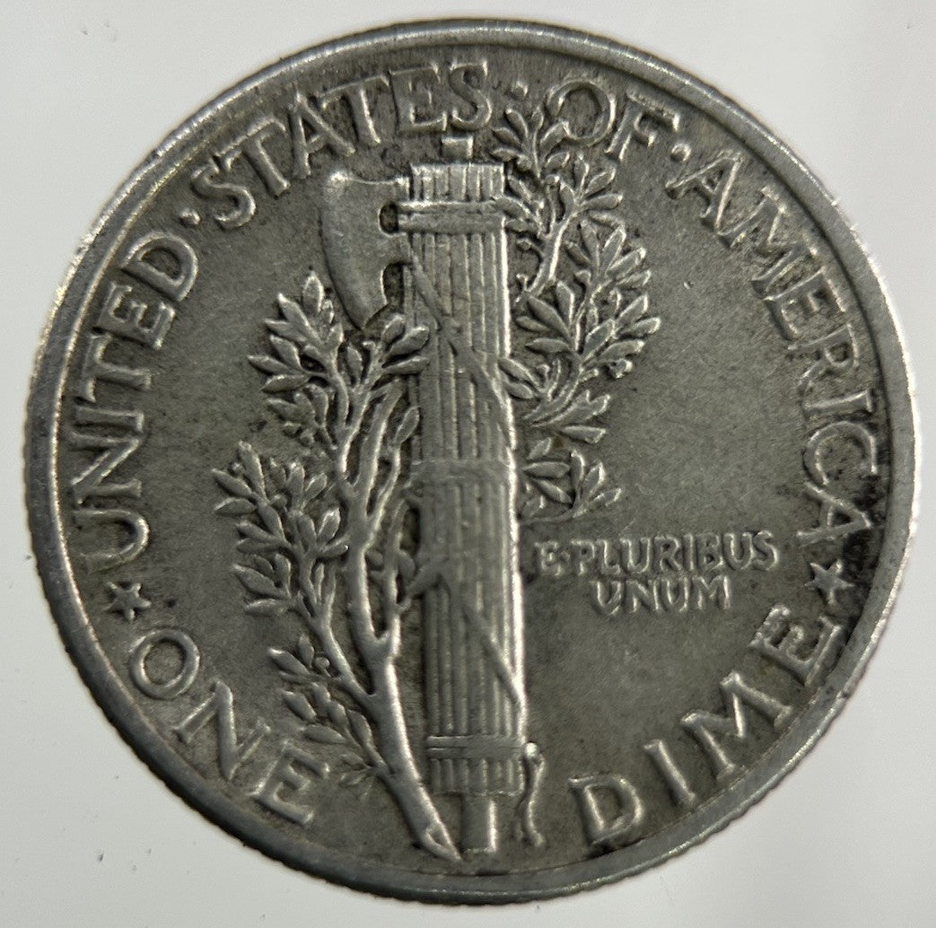 1945 US USA Mercury Dime Silver Coin | Fine Collectable Grade