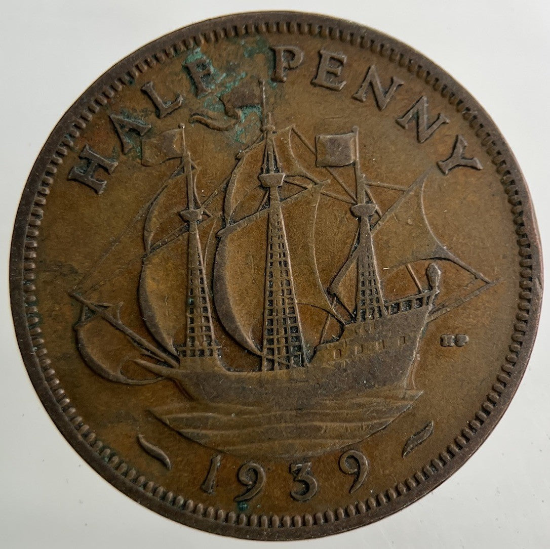 1939 George VI Half - Penny Coin | Collectable Grade