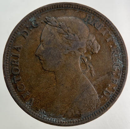 1888 Victoria Half - Penny Coin | Fine Collectable Grade
