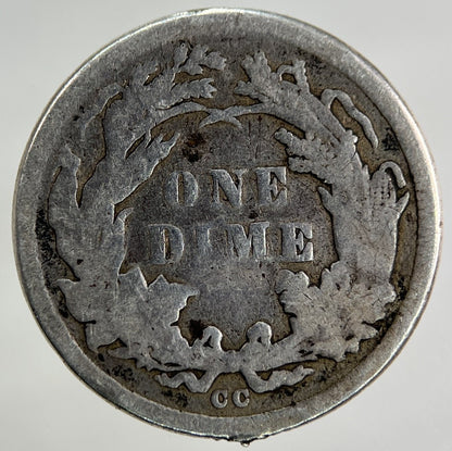 1876 - CC US USA Dime Silver Coin | Collectable Grade