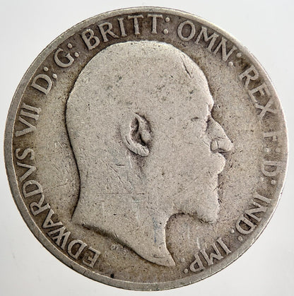 British Edward VII Florin Silver Coin | Collectable Grade | a5495