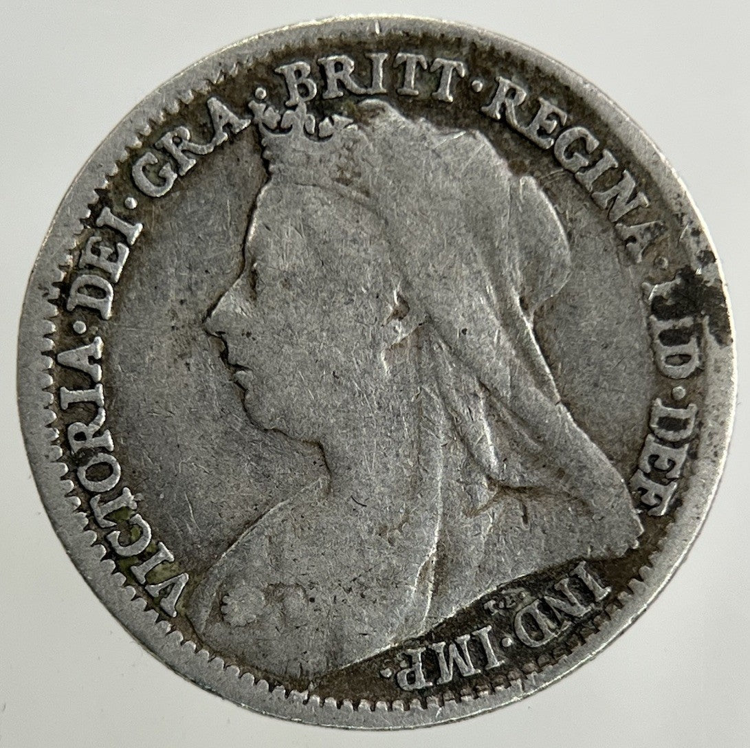 1895 Victoria Threepence Silver Coin | Collectable Grade