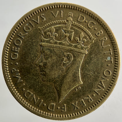 1938 West Africa One Shilling Coin | Fine Collectable Grade