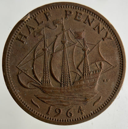 1964 Elizabeth II 2nd Half - Penny Coin | Collectable Grade