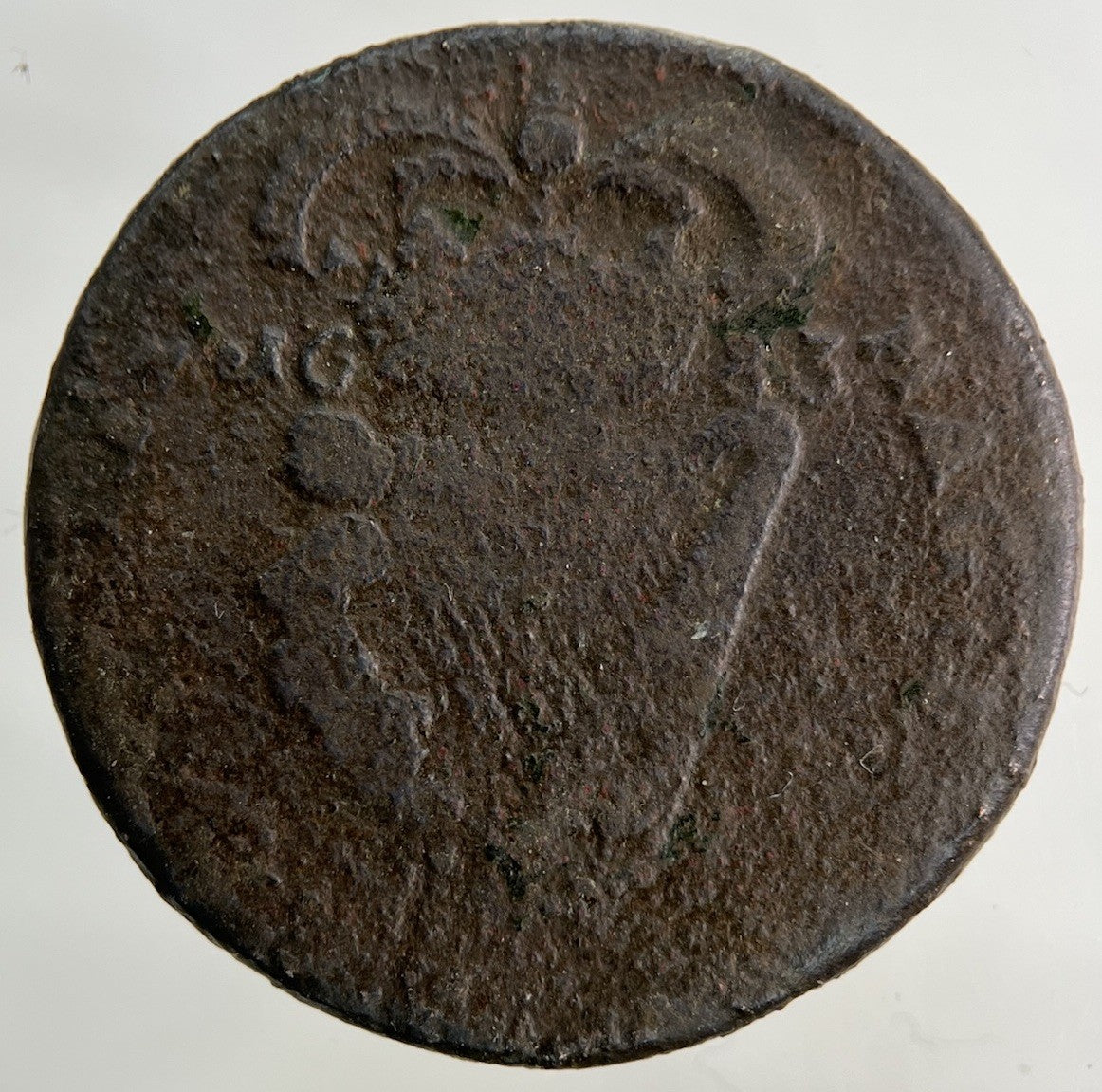 1683 Irish Half - Penny Coin | Collectable Grade