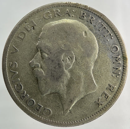 1928 George V Half - Crown Silver Coin | Collectable Grade