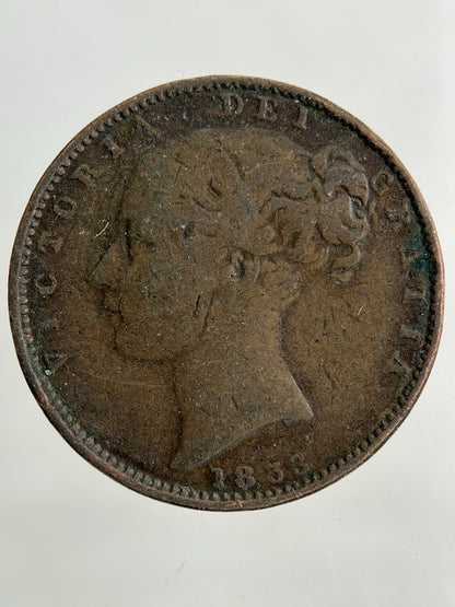 1853 Victoria Farthing Coin | Collectable Grade