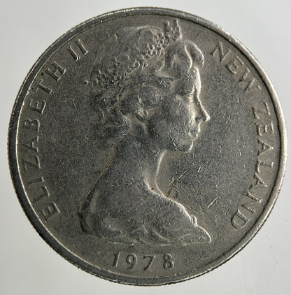 1978 New Zealand 10 Cents Coin | Fine Collectable Grade