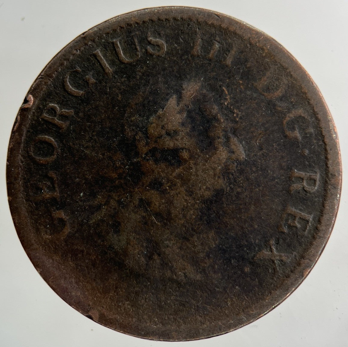 1805 Irish Ireland Half - Penny Coin | Collectable Grade