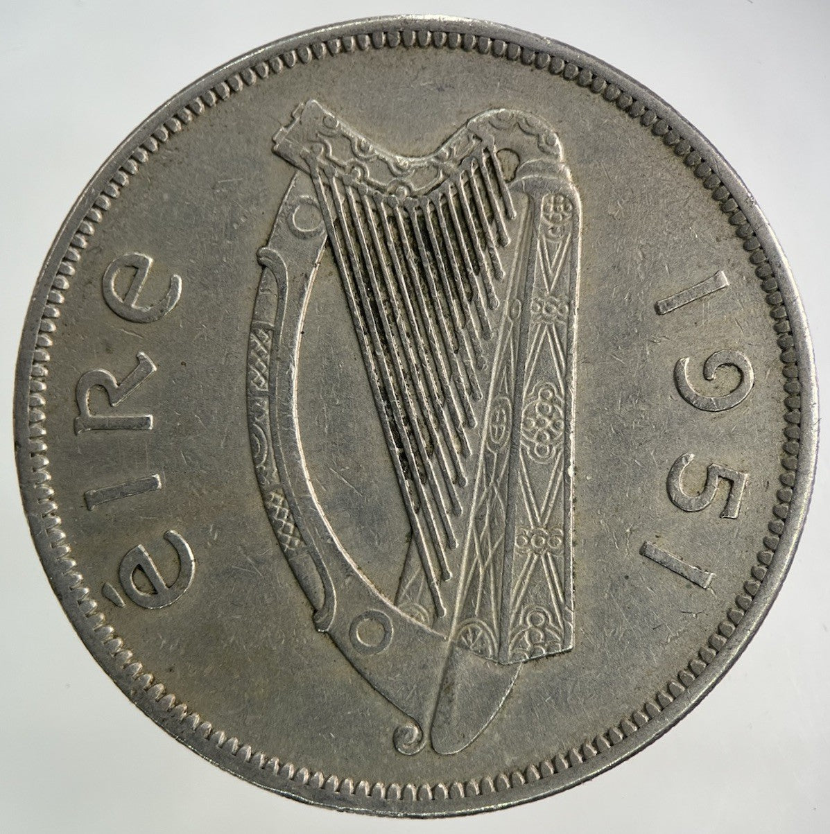 1951 Irish Half - Crown Coin | Fine Collectable Grade