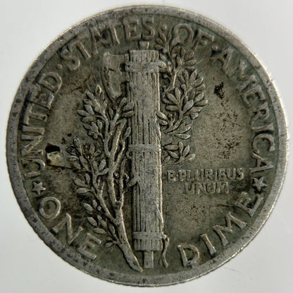 1937 US USA Mercury Dime Silver Coin | Collectable Grade