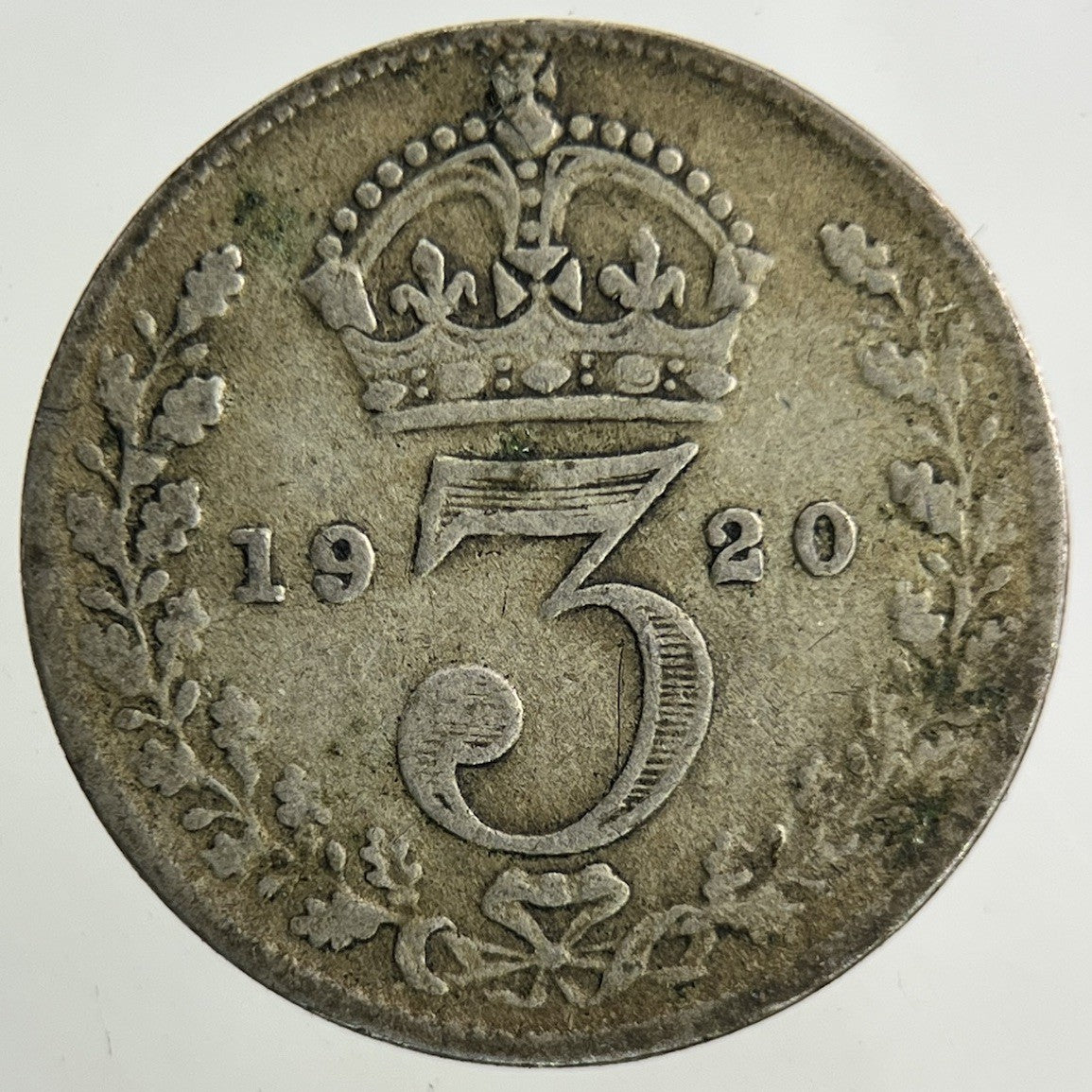 1920 George V Threepence Silver Coin | Collectable Grade