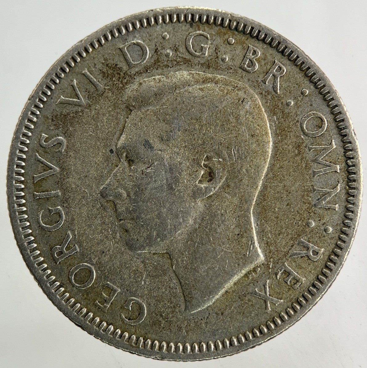 1938 George VI Shilling Silver Coin | Fine Collectable Grade
