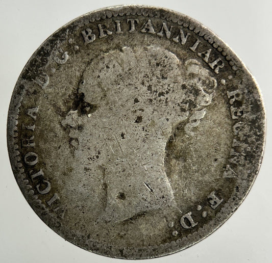 1886 Victoria Threepence Silver Coin | Collectable Grade