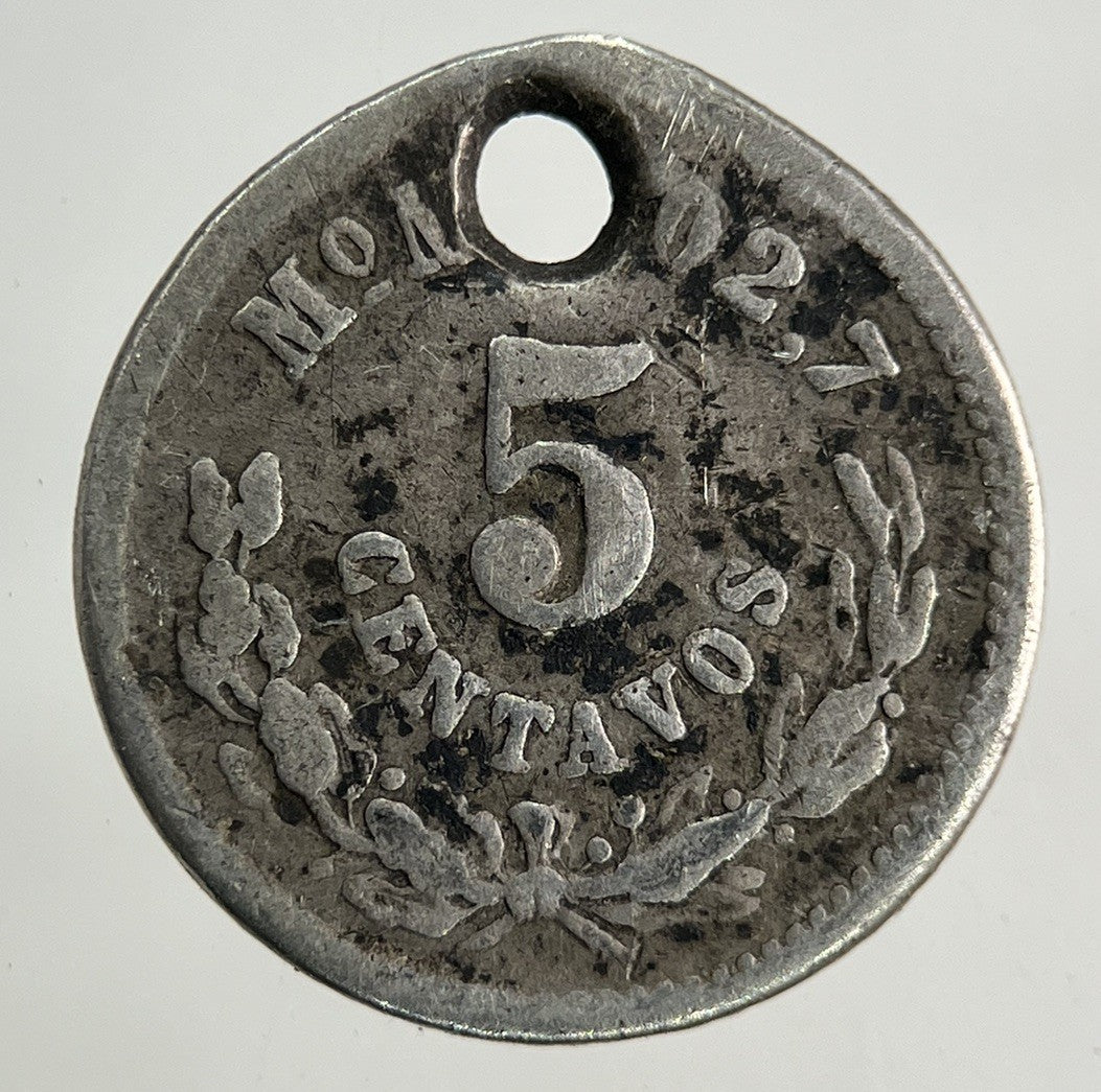 Mexico 5 Centavos Silver Coin | Collectable Grade