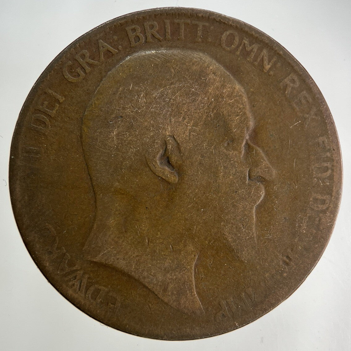 1907 Edward VII One Penny Coin | Collectable Grade