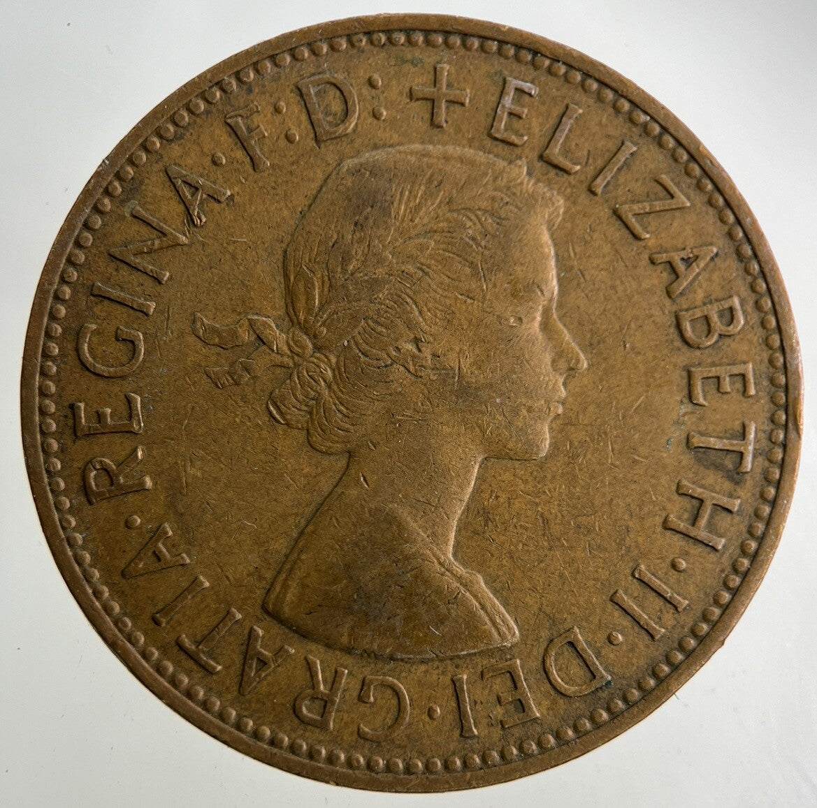 1963 Elizabeth II 2nd One Penny Coin | Fine Collectable Grade