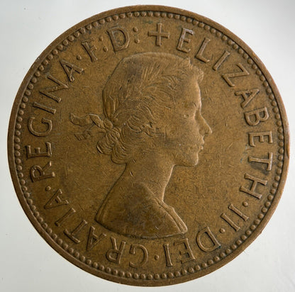 1963 Elizabeth II 2nd One Penny Coin | Fine Collectable Grade