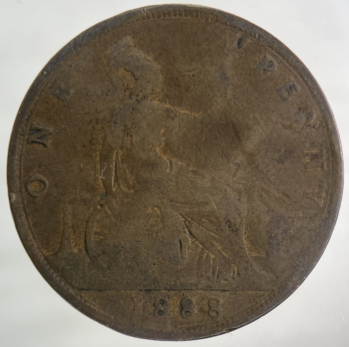 1888 Victoria One Penny Coin | Collectable Grade