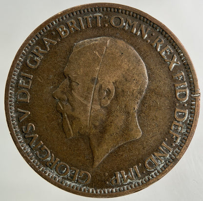 1934 George V Half - Penny Coin | Collectable Grade