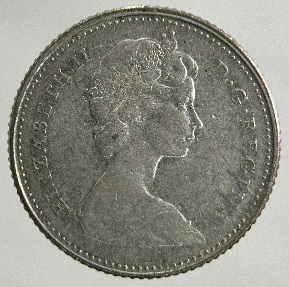 1968 Canada 10 Cents Silver Coin | Very High Grade
