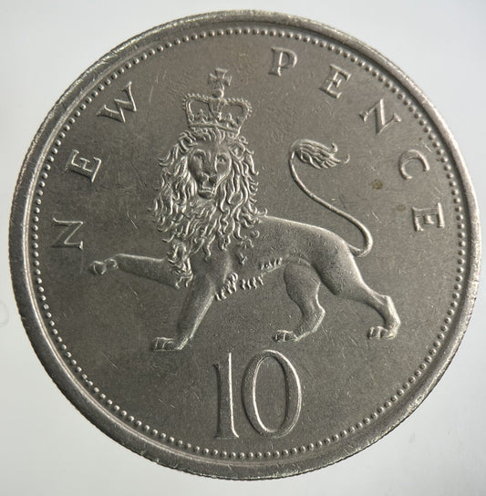 1975 Elizabeth II 2nd 10p Ten - Pence Coin | Fine Collectable Grade